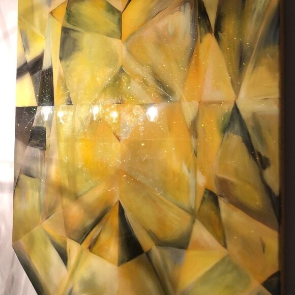 The Canary Diamond a fine art piece - Picture 3 of 4